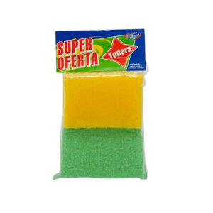 oferta esponja cuidauÑas+arcoiris