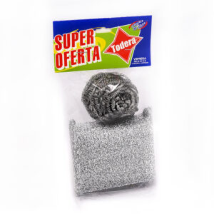 oferta esponja oro/plata+inoxidable