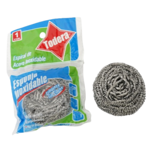 ESPONJA RULO INOXIDABLE *1UND